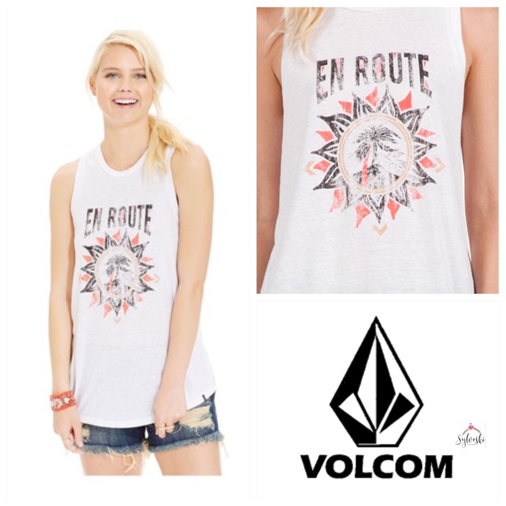 🆕Volcom Coin Laundry Graphic Muscle Tank Top - Picture 3 of 6